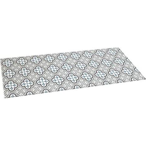 Tappeto in vinile grigio talpa Croma Hidra 50x140 cm Cintacor - Storplanet (1/5)