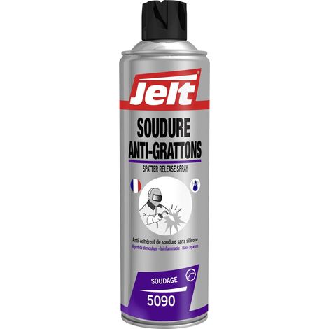 Anti adhérent pour soudure – Évite les projections métalliques – Base aqueuse non toxique – Utilisable avant galvanisation à chaud – Jelt