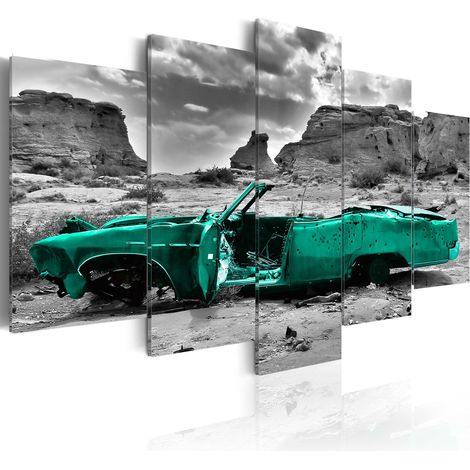 Quadro - Macchina verde - 200x100 (1/4)