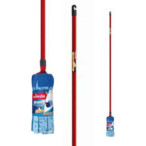 Super Wischmopp-Set + 30% Microfasern Vileda 77676 (1/2)