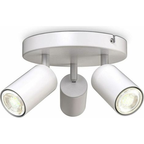 Spot Plafonnier Rond Orientable Design Moderne Éclairage Intérieur (1/4)