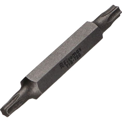 Embout Double TORX T15 + TORX T20 Longueur 50 FIXOMAX - 10 pièces (1/2)