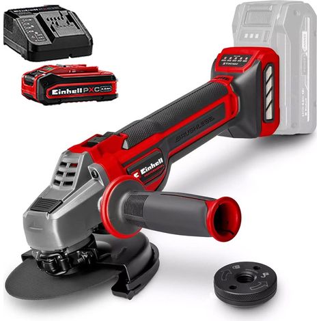 Einhell Professional 18v Brushless 125mm Angle Grinder TP-AG 18/125 + 4AH Kit (1/5)