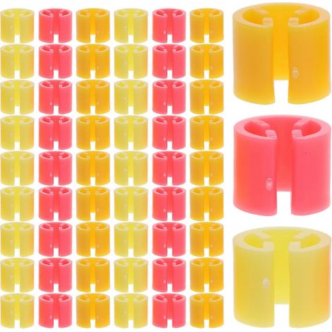 300 étiquettes rondes vierges pour cintres, idéales pour l'organisation de votre garde-robe et compatibles avec les cintres métalliques. (1/5)