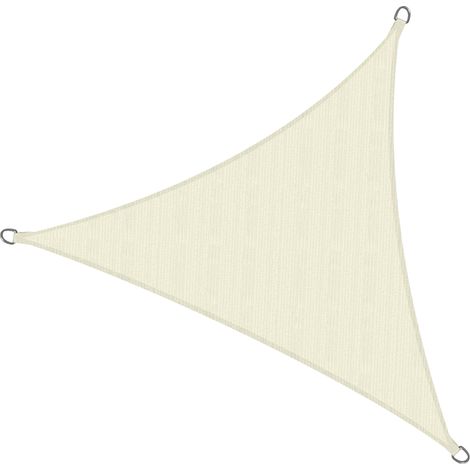 Sonnensegel dreieckig 8x8x8m SolVision HS9, Creme