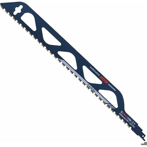 Lame de scie sabre carbure tungstène – 455 mm – Pour métal, bois, béton – Modèle S2243HM, découpe haute performance (1/4)