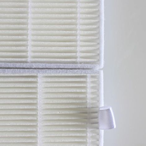 Cepillos laterales FOREHILL para aspiradoras robóticas Eziclean Power Animal - Piezas de repuesto duraderas - 5 filtros + 6 cepillos laterales (1/5)