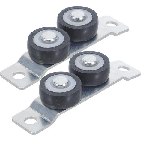 de 2 roulettes coulissantes pour portes de placard (1/5)