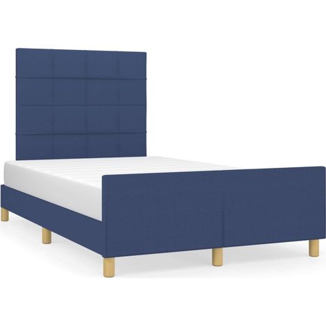 Maison Exclusive - Giroletto senza Materasso Blu 120x190 cm in Tessuto (1/5)
