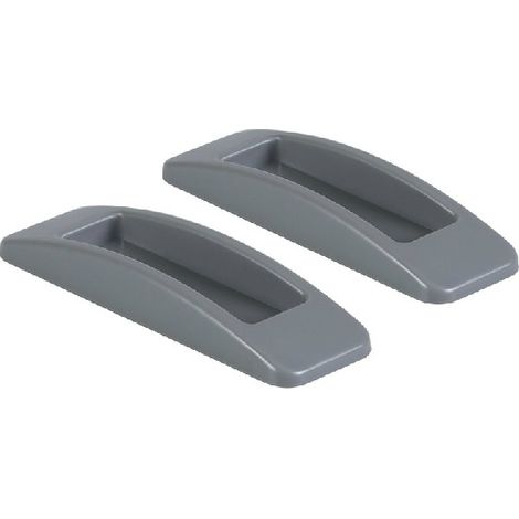 Ensemble de 6 pièces à coller pour la maison : porte de placard en verre multi-usages, poignée de toilette sans perçage, poignée de tiroir, poignée de porte et de fenêtre. (1/5)