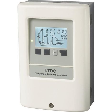 Sorel Temperaturdifferenz Regler LTDC-V4 6 Sensoreingänge Heizungssteuerung (1/3)