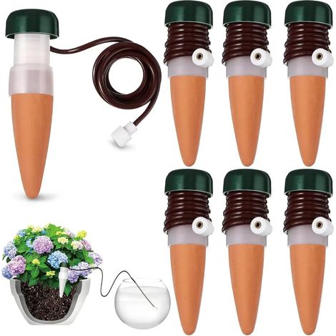 Set di 6 pezzi per l'irrigazione di piante da interno, sistema di irrigazione per balconi, irrigazione automatica di piante da interno, sistema di irrigazione automatico (1/5)