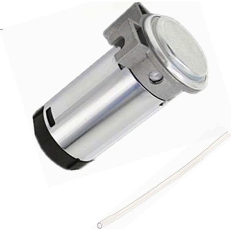 Lufthornpumpe, Auto-Luftpumpe, 12 V, Luftpumpe, Luftkompressor, Hupe, Luftpumpenmotor, Chrom, Silber, Lufthornkompressor für 12 V, Lufthorn, LKW, Boot usw.