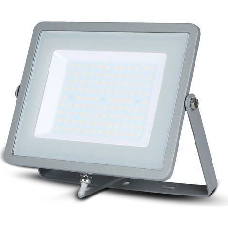 Projecteur V-TAC Samsung 100W 8000lm 4000K IP65 Gris (1/5)
