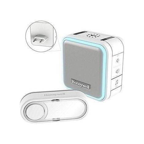 Honeywell DC515SP2 Timbre inalámbrico blanco para corriente