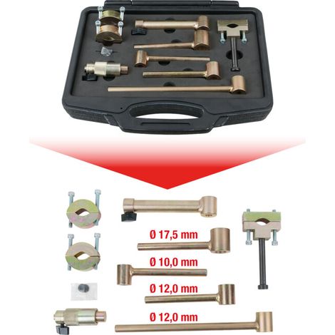 KS Tools Jeu de gabarits pour biellettes de direction, 9 pcs. (1/5)