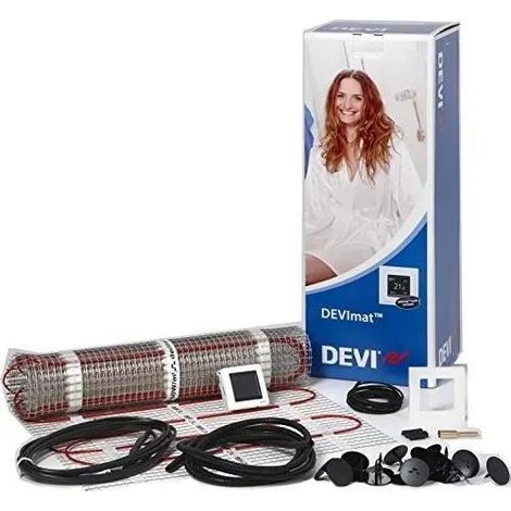 devi DEVI Dünnbett-Heizmatten Set calefacción por suelo radiante 3m²
