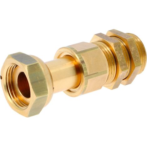 Raccord coulissant droit support compteur DN15 MF 3/4" - Sferaco 9811051