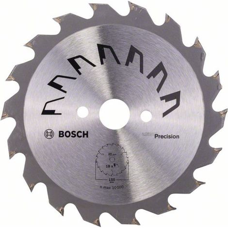 Bosch Kreissägeblatt PRECISION, DIY, 150 x 20 x 2,5 mm, 18