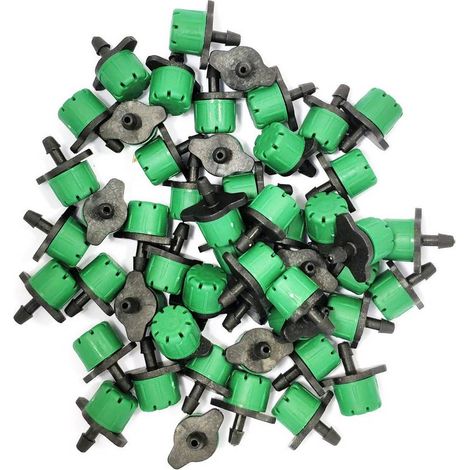 Lot de 50 goutteurs couleur vert