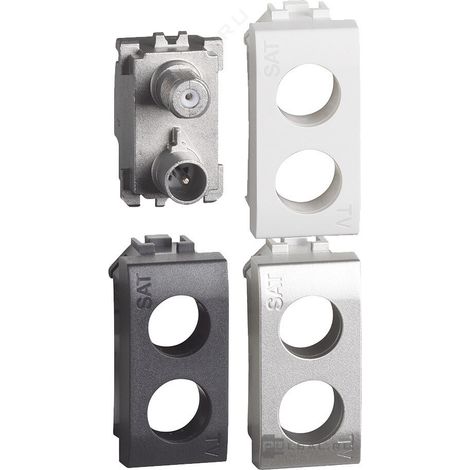 Presa TV e sat Compatibile bticino Living Light LN4214D
