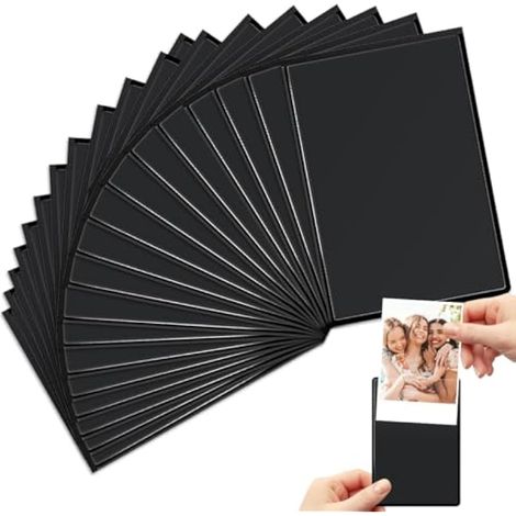 20PCS Cadres Photos Magnétiques Frigo – 7,6 cm (3 Pouces) – Aimant Puissant – Pochette Transparente Anti-poussière – Pour Réfrigérateur, Tableau Magnétique, Casier – Protection et Affichage (1/5)