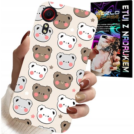 Funda para Samsung Galaxy Xcover 7 - Osito de peluche con diseños de ositos de peluche para los más pequeños + cristal (1/5)