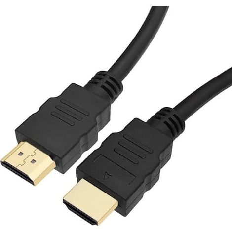 Ecleanfy - Câble HDMI - 1,5 m / 3 m / 5 m - Compatible 4K / 8K / 3D - Connecteur plaqué or (1/4)