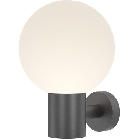 Maytoni Bold II Lampada da parete per esterni Globe nera IP54 1xE27 (1/4)