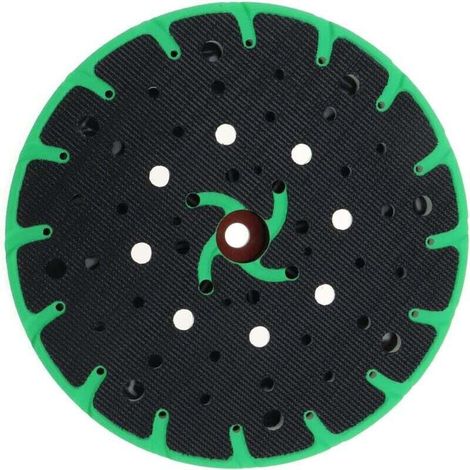 Plateau Ponceuse Excentrique 150 Mm Avec Aspiration Poussière Raccordement M8 Compatible Bosch Makita