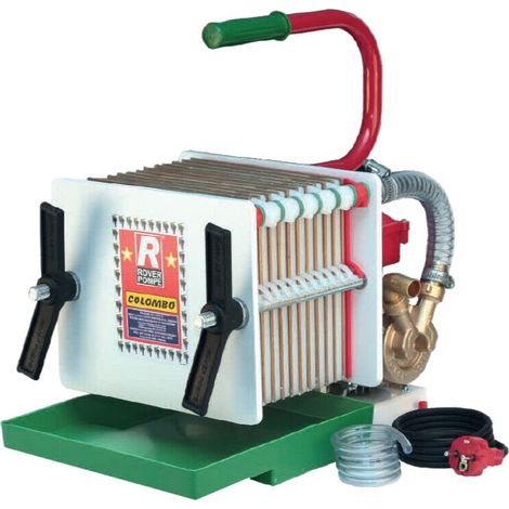 Pompa filtro elettrica da travaso Rover Colombo 12 0,5 hp elettropompa per vino (1/5)