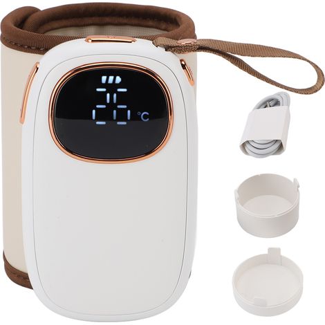 Manchon de tasse chauffante USB, chauffe-lait chaud Portable, isolation à température constante, biberon