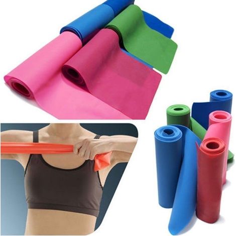 FASCIA ELASTICA FITNESS PILATES SPORT CROSSFIT BANDA ELASTICO ESTENSORE