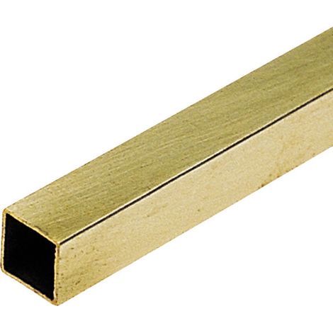 Fourreau laiton pour carré de 6 mm – Longueur 50 mm – Décor laiton – Dimensions 7 x 7 mm – Adaptateur pour outils professionnels – Bouvet