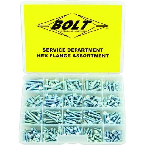Kit viti Bolt 352 pezzi esagonale M8 M6