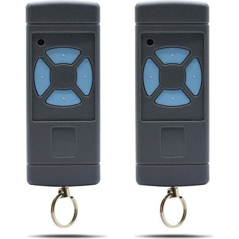 Applicable à Télécommande Compatible Hörmann 868 MHz - HSE2-868 HSM4-868 HS4-868 Porte de Garage 4 Canaux Lot de 2 (1/5)