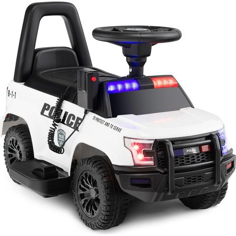 Kids Ride On Car 6V Battery Powered Electric Ride-on Vehicle w/ Real Megaphone (1/5)