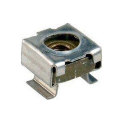 Écrou cage M6 pour fixation appareillage montage sur perforation carrée 8,3x8,3mm LEGRAND 036452 (1/2)