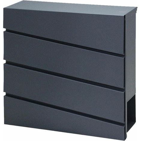 Boîte aux lettres AW Anthracite 41 370x370x105mm