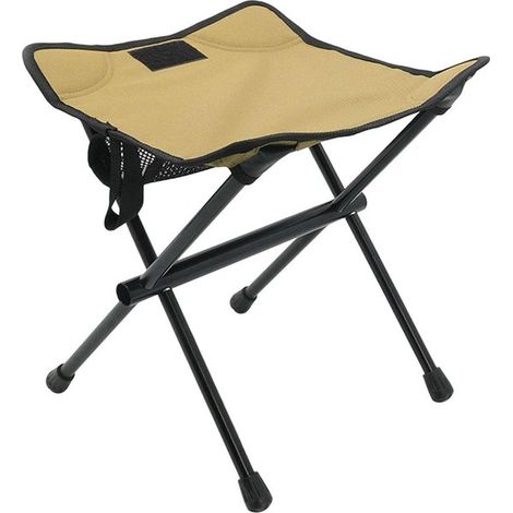 Chaise de camping – Chaise pliante d'extérieur en aluminium – Repose-pieds de camping – Chaise de pêche – Chaise de camping pliante – Légère et compacte – Pliable – Repose-pieds – 32 x 32 x 34 cm – Ka (1/5)