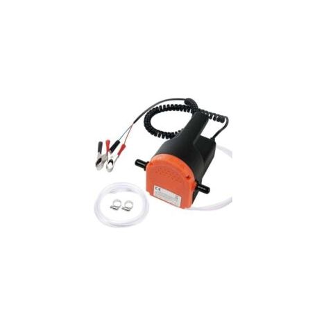 Ölpumpe für Dieselmotoren, 12 V, 80 W elektrische Motorölablasspumpe, geeignet zum Absaugen von Betriebsflüssigkeiten und zum Ölwechsel bei Dieselmotoren. – Crezuo