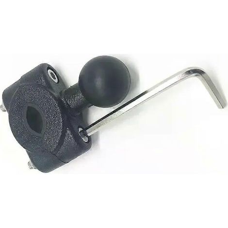 Support de rail à rotule de 2,5 cm (1 pouce) pour rétroviseur de voiture, appui-tête, moto, scooter, fixation sur guidon pour Garmin GoProJXLGV (1/5)