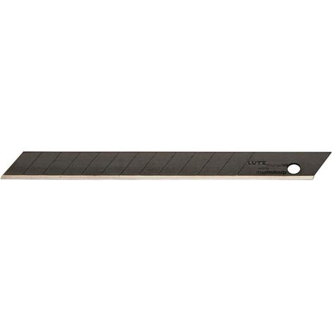 Lame sécable black 9mm pack de 10 LUTZ BLADES 1 PCS (1/2)