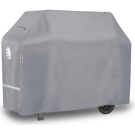 Turtle-Life Housse Barbecue imperméable, Housse de Barbecue Extérieur, Housse Barbecue Gazde à gaz 3-4 brûleurs, Housse de Protection pour BBQ, Ne S'efface Pas en 2 Ans, Noir 120x66x100CM