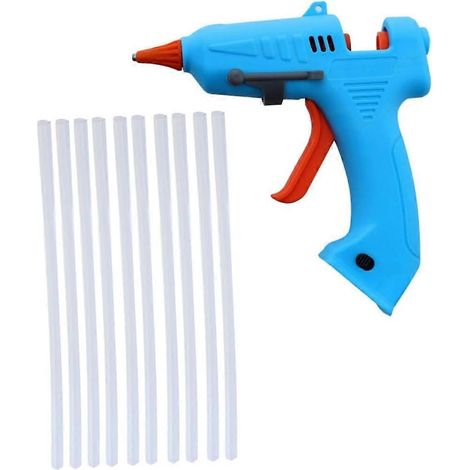Wiederaufladbare Heißklebepistole mit USB-Anschluss für Kunst und Handwerk: Tragbares Werkzeug zum Schmelzen von Klebstoff, ideal für kleine DIY-Projekte und den Gebrauch zu Hause. (1/5)
