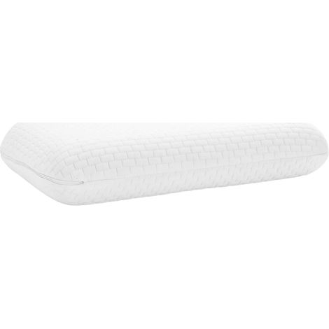 vidaXL Sleeping Pillow Plain White 50 x 30 x 10 cm Memory Foam