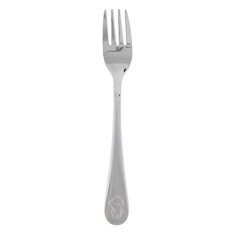 Fourchette Enfant Inox TEDDY - Lot de 12 - Pradel