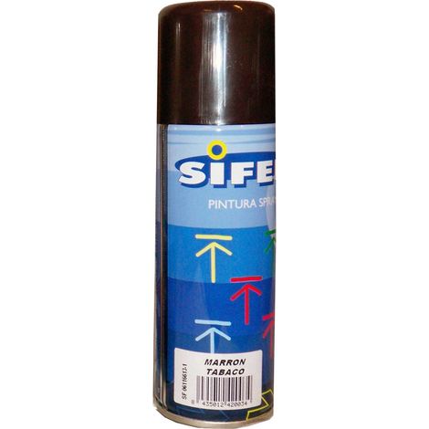 Sifer Vernice Smalto Acrilico Lucido Spray 200ml Marrone Tabacco