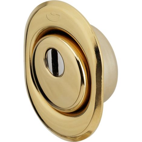 Protezione corazzata per serratura a cilindro europeo h25 mm - oro (1/2)