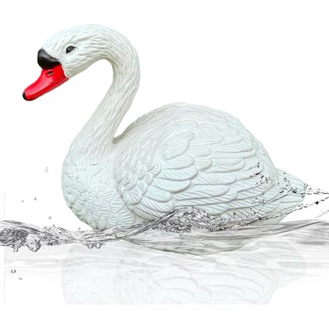 von Gänsen für Gans Figur schwimmende Schwan Dekoration für